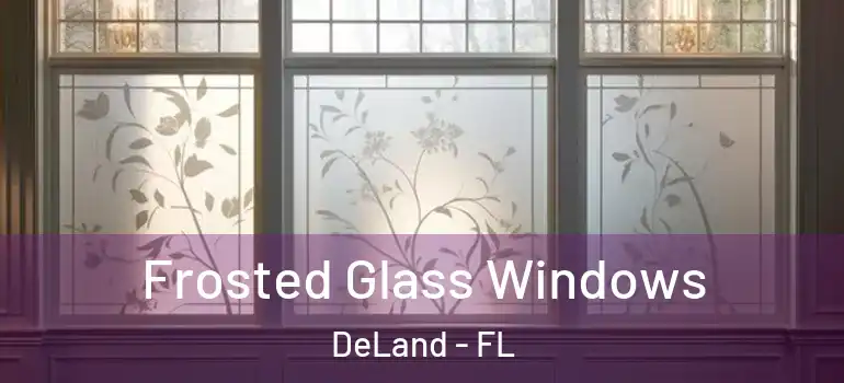  Frosted Glass Windows DeLand - FL