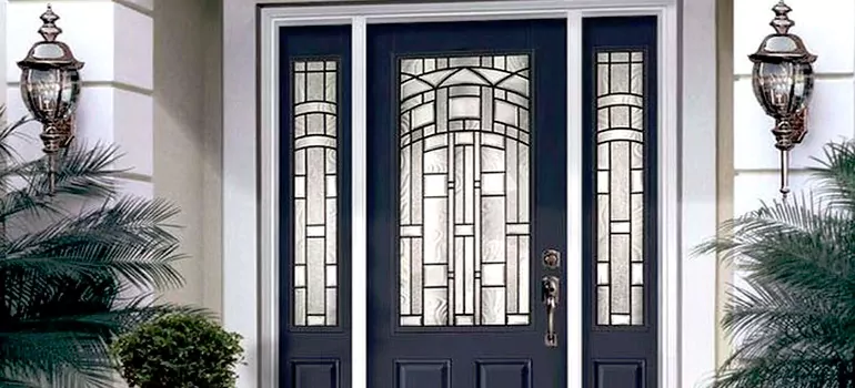 Stained Glass Door Panels in DeLand, FL