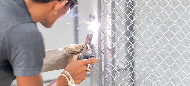 Commercial Mesh Door Repair in DeLand, FL