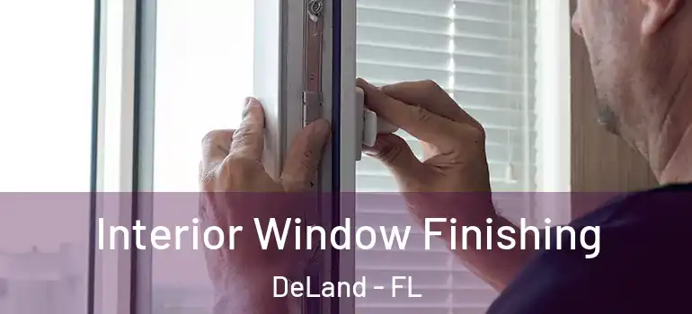  Interior Window Finishing DeLand - FL