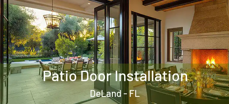  Patio Door Installation DeLand - FL
