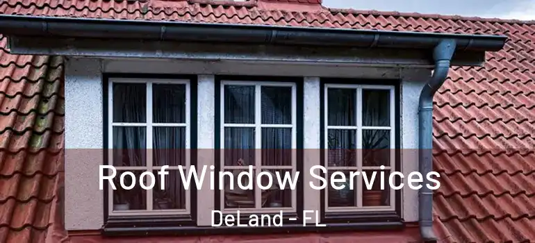 Roof Window Services DeLand - FL