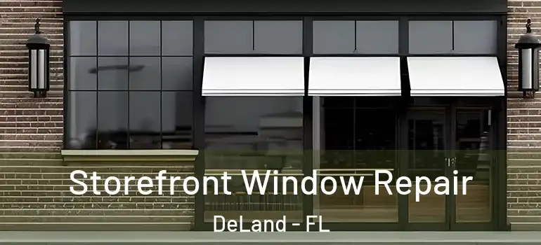  Storefront Window Repair DeLand - FL